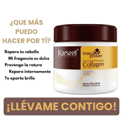 Mascarilla Capilar con colágeno 500ml ✨ ¡OFERTA SOLO HOY!
