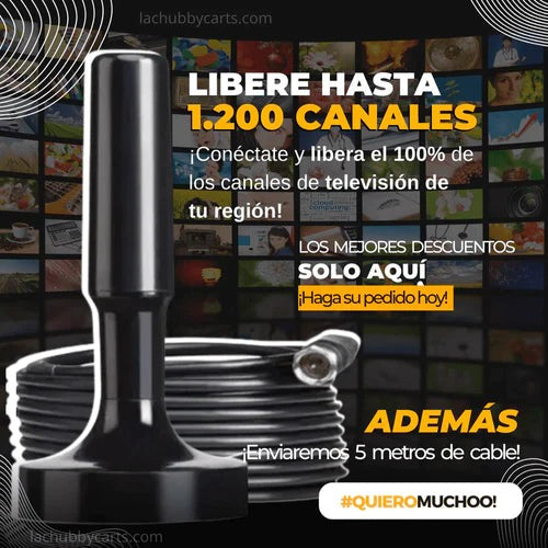 PROMOCIÓN ANTENA HDTV 4K - Televisión Gratuita Sin límites